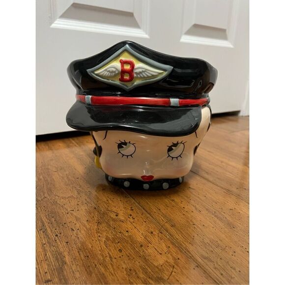 Betty Boop “Biker Betty” cookie jar. - Picture 1 of 13